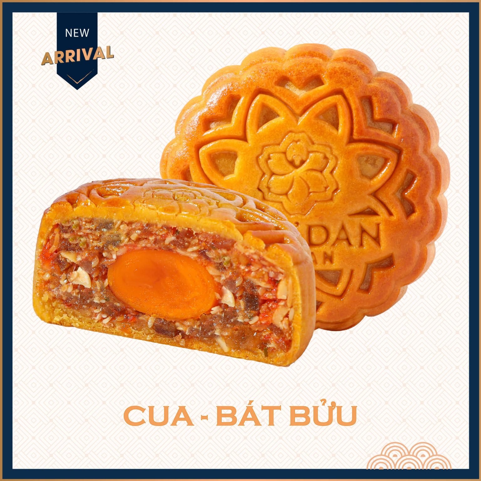 Bánh trung thu Cua - Bát bửu