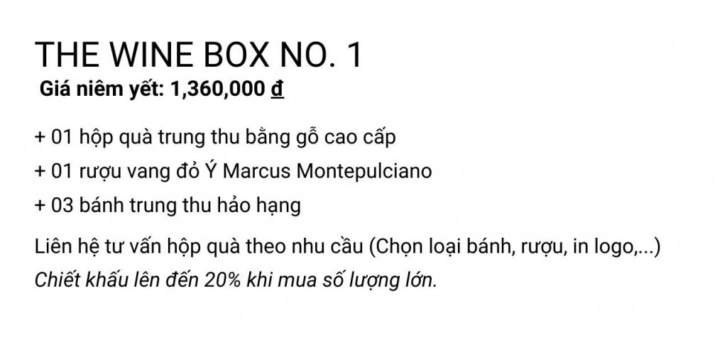Quà tặng trung thu cao cấp số 1